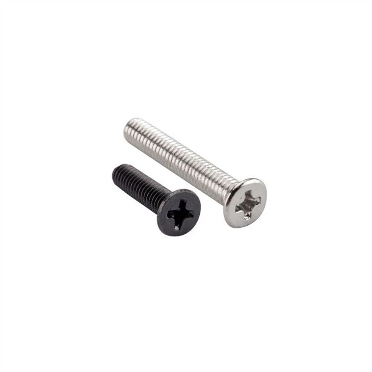 Flat Head Phillips Machine Screws factory